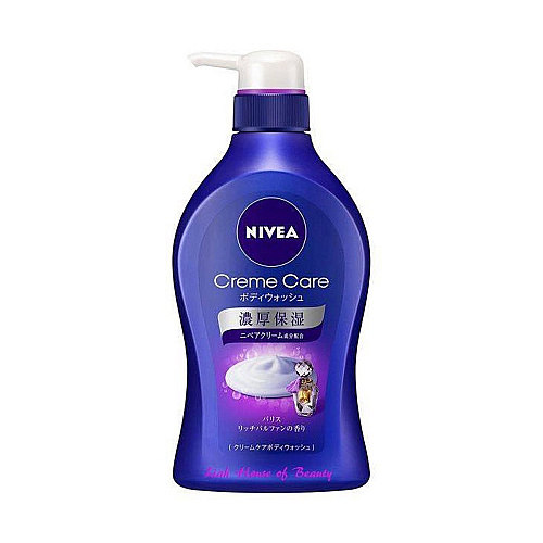 Nivea cream care body wash Paris rich parfum fragrance pump(480ml) / សាប៊ូដុសខ្លួន 